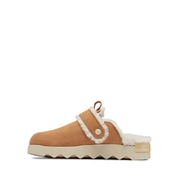 Women's Viibe Suede & Faux Shearling Cozy Clog