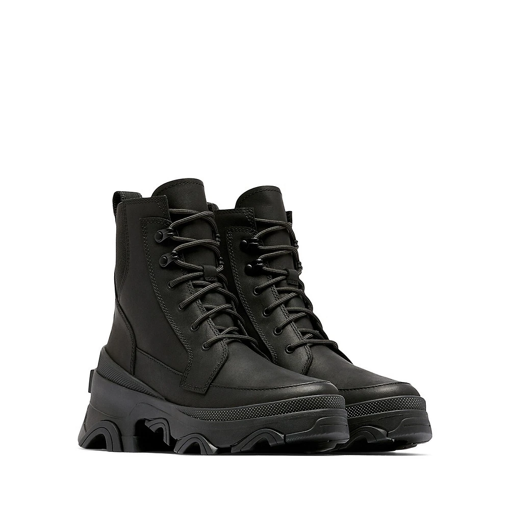 Women's Brex Waterproof Leather Lace-Up Boots