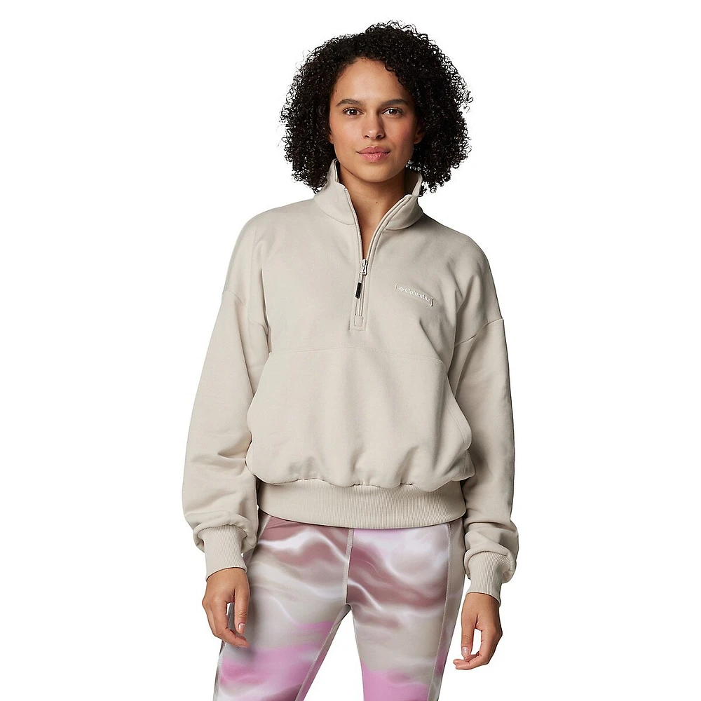 Marble Canyon Quarter-Zip French Terry Pullover