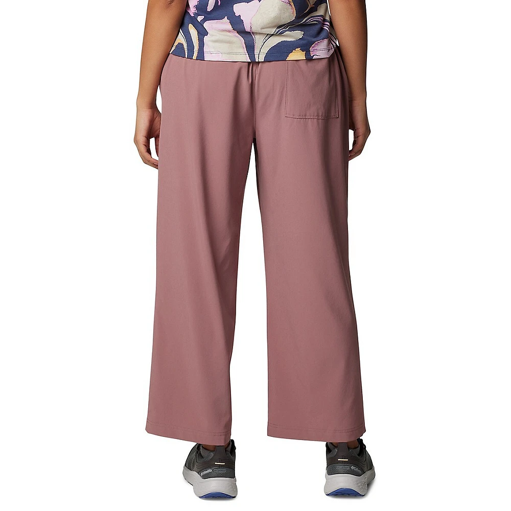 Boundless Beauty Omni-Shield Wide-Leg Capri Pants