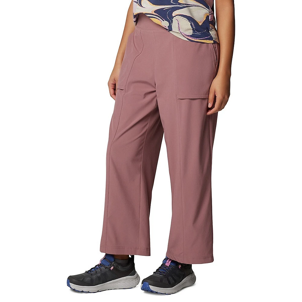 Boundless Beauty Omni-Shield Wide-Leg Capri Pants