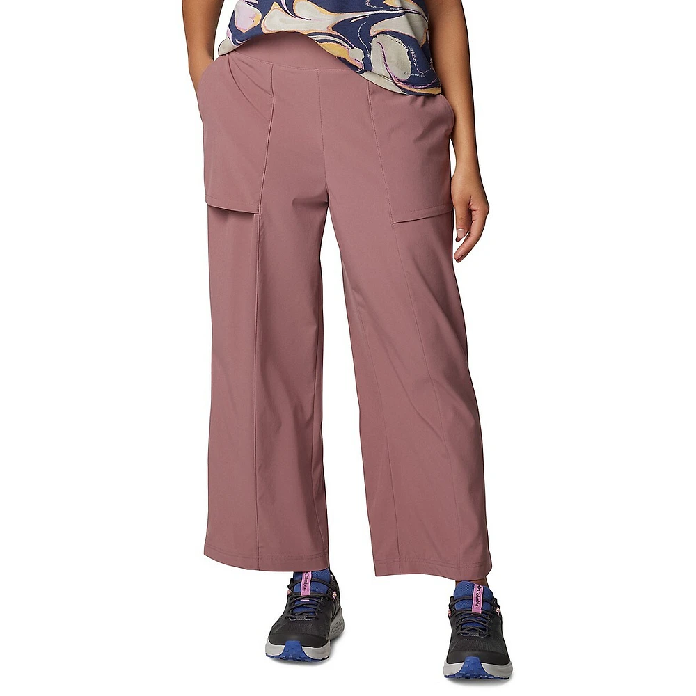 Boundless Beauty Omni-Shield Wide-Leg Capri Pants