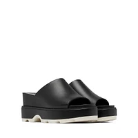 Women's Joanie IV Leather Slide Wedge Sandals