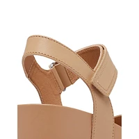 Women's Joanie IV Y-Strap Leather Wedge Sandals