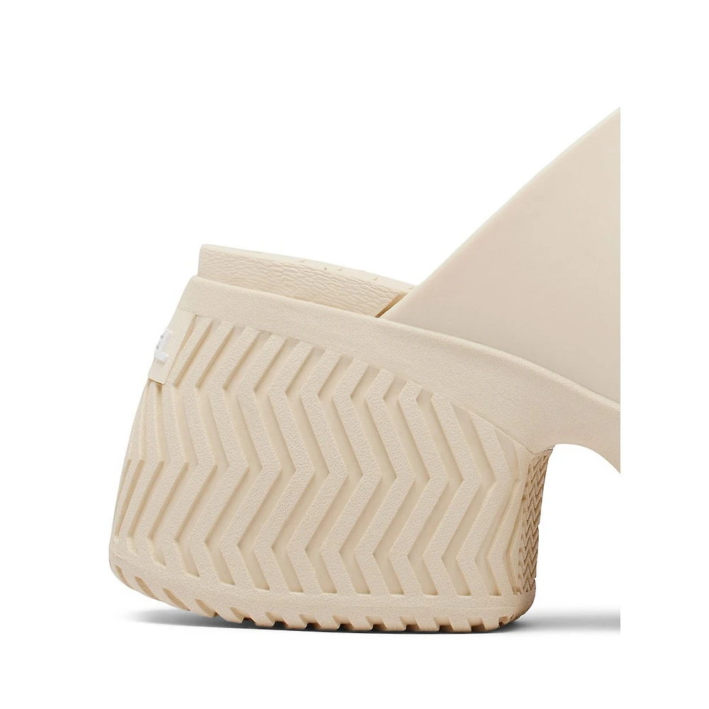 ONA Streetworks Chunky-Heel Slide Sandals