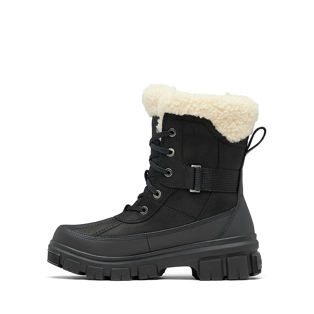 Women's Tivoli V Parc Waterproof Shearling-Trim Boots