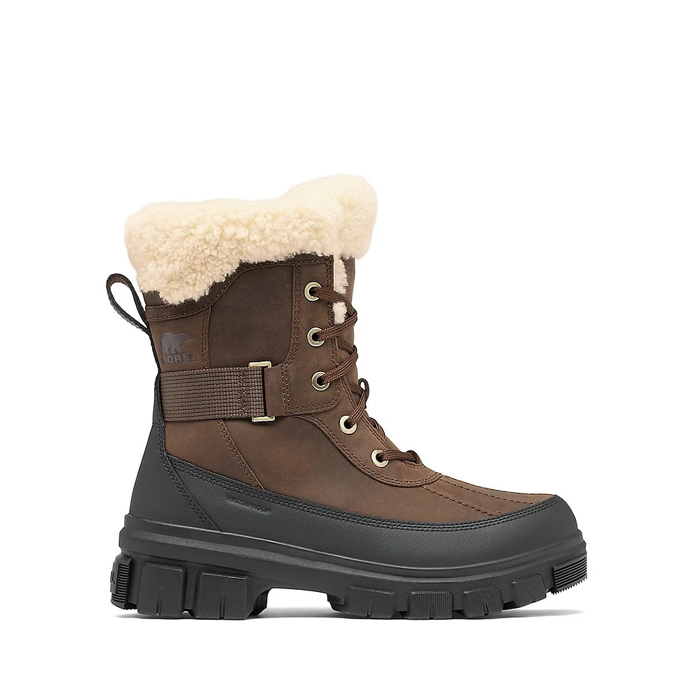 Women's Tivoli V Parc Waterproof Shearling-Trim Boots