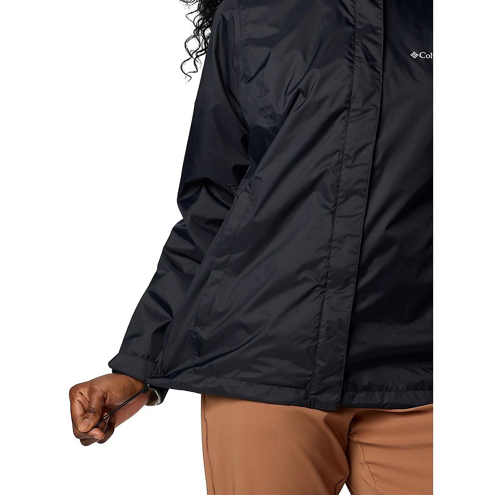 Arcadia II Waterproof Hooded Packable Jacket