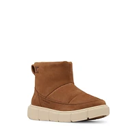 Kid's Explorer III Waterproof Suede Slip-On Boots