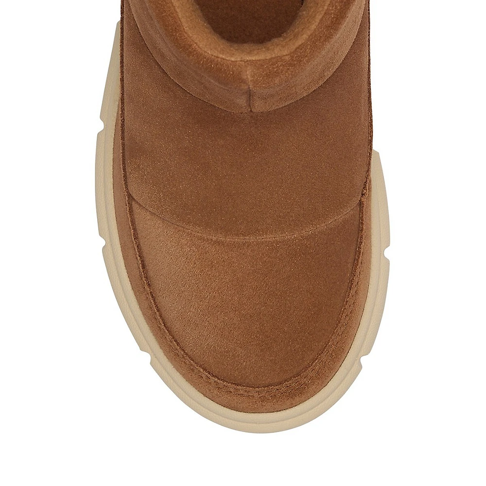 Kid's Explorer III Waterproof Suede Slip-On Boots