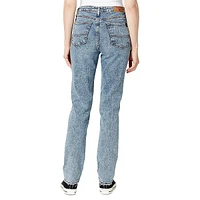 Jayden High-Rise Straight Jeans