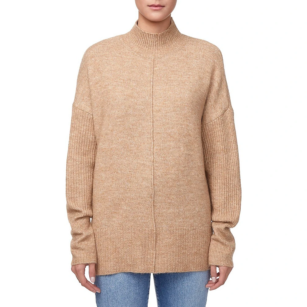 Sweetie Mockneck Tunic Sweater