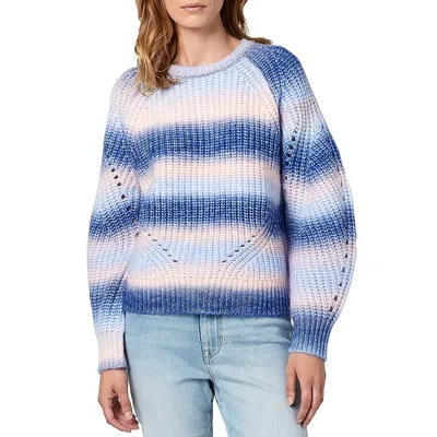 Juno Boxy-Fit Open-Knit Sweater