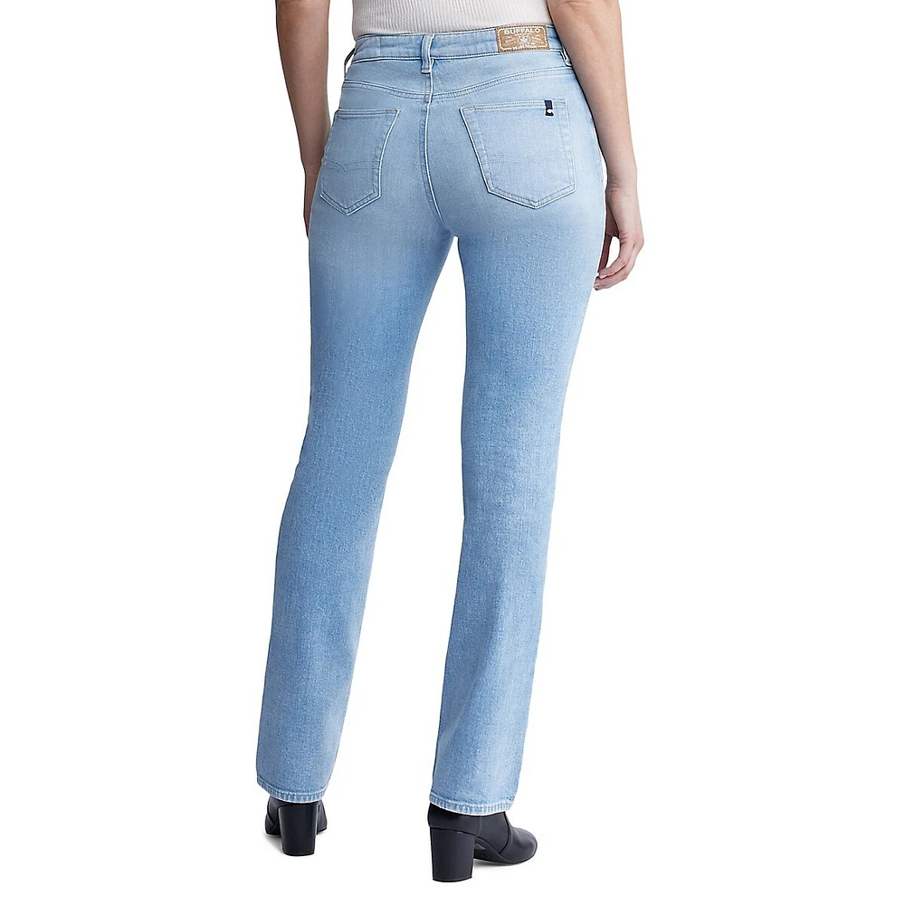 Jean bootcut taille mi-haute Queen