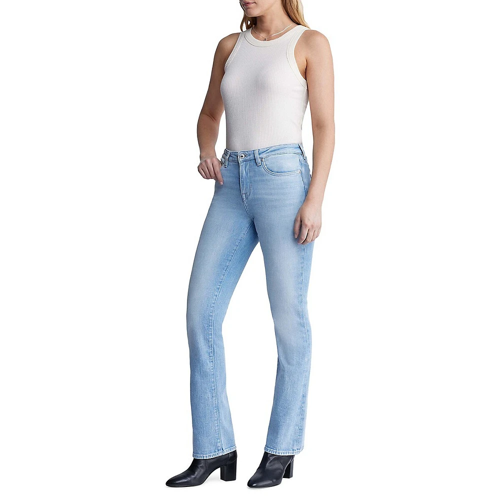 Jean bootcut taille mi-haute Queen