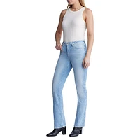 Jean bootcut taille mi-haute Queen