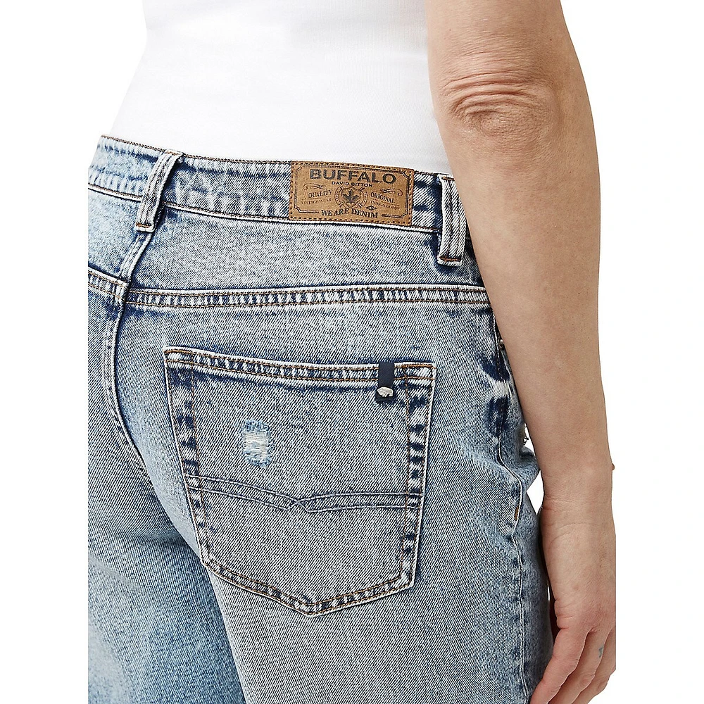 Gwen Low-Rise Loose Straight Jeans
