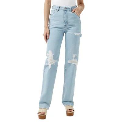 Jane Super High-Rise Loose Straight Jeans
