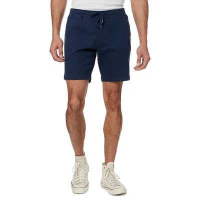 Higgers Relaxed-Fit Twill Shorts
