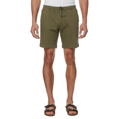 Higgers Relaxed-Fit Twill Shorts