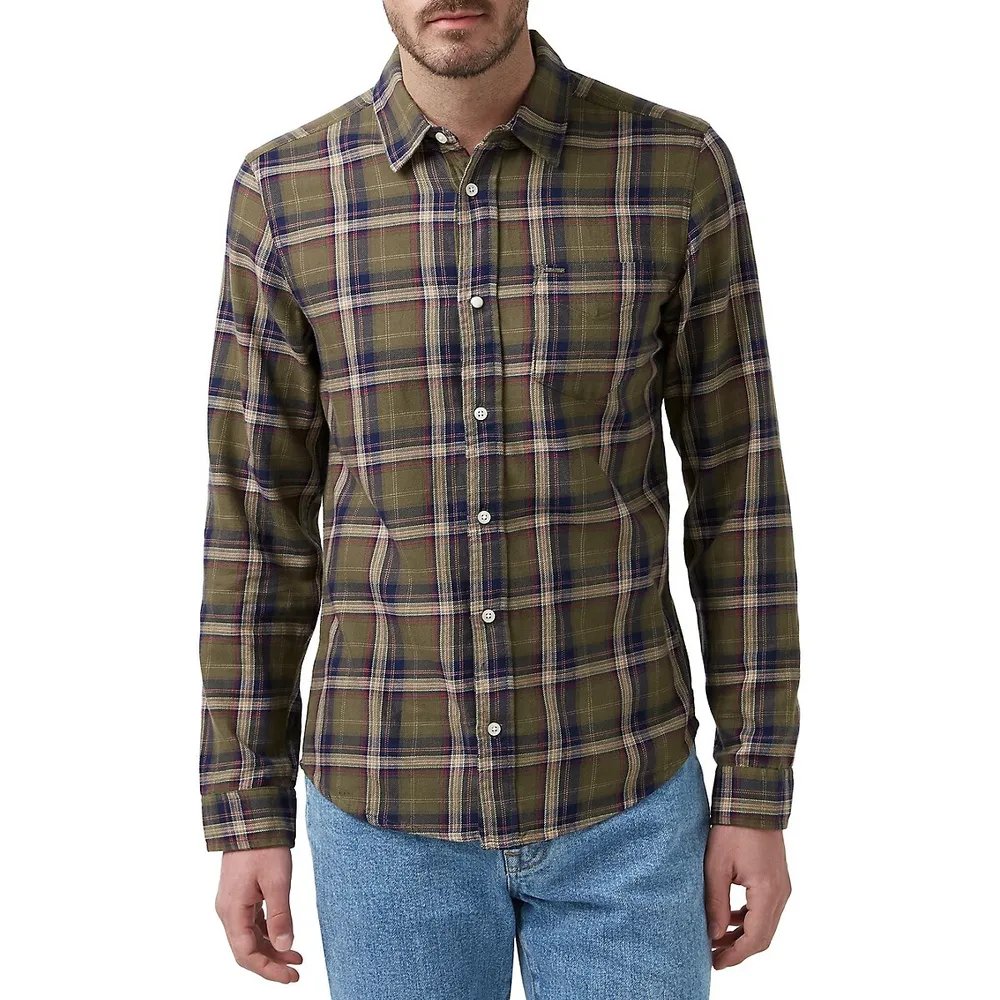 Sago Plaid Flannel Shirt