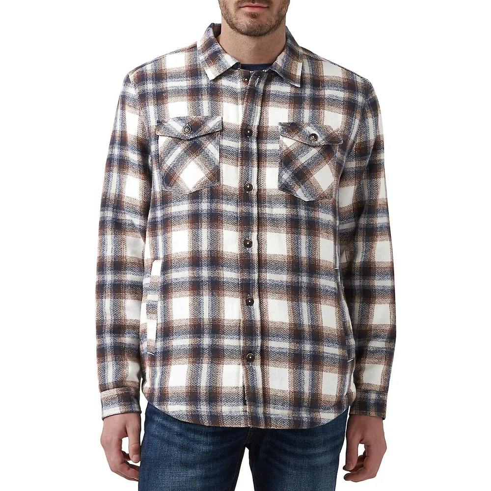 Jagig Plaid Shacket