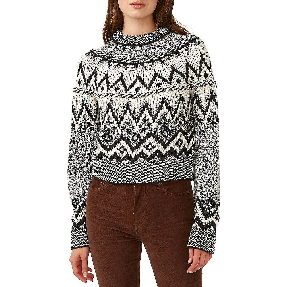 Lesina Jaquard Knit Sweater