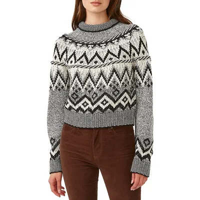 Lesina Jaquard Knit Sweater
