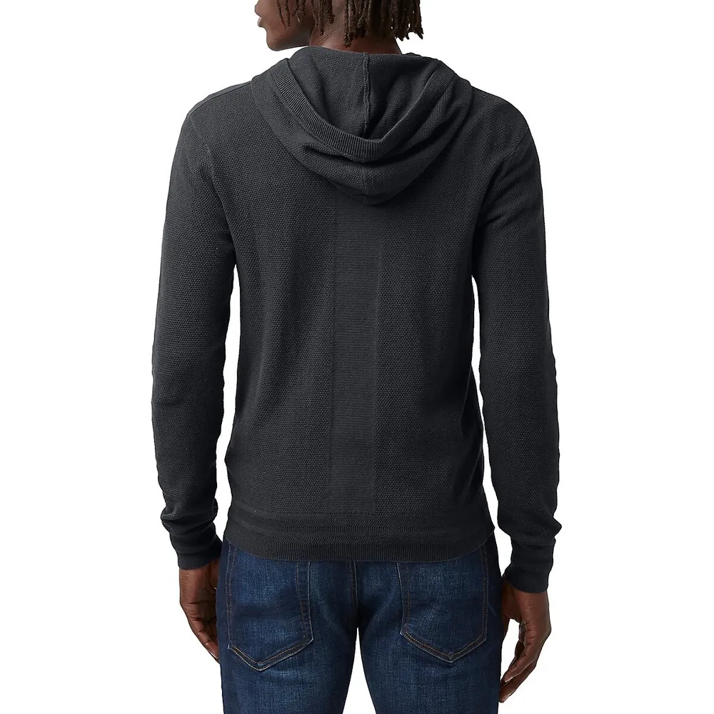 Wasolop Hooded Zip Sweater
