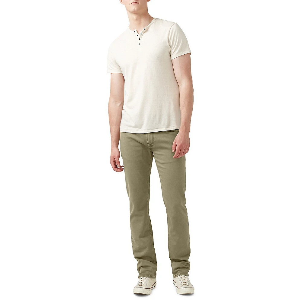 Straight Six Fleece Canvas Pants