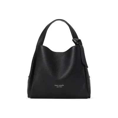 Knott Pebbled Leather Tote
