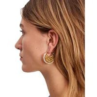Fresh Squeeze Goldplated Hoop Earrings