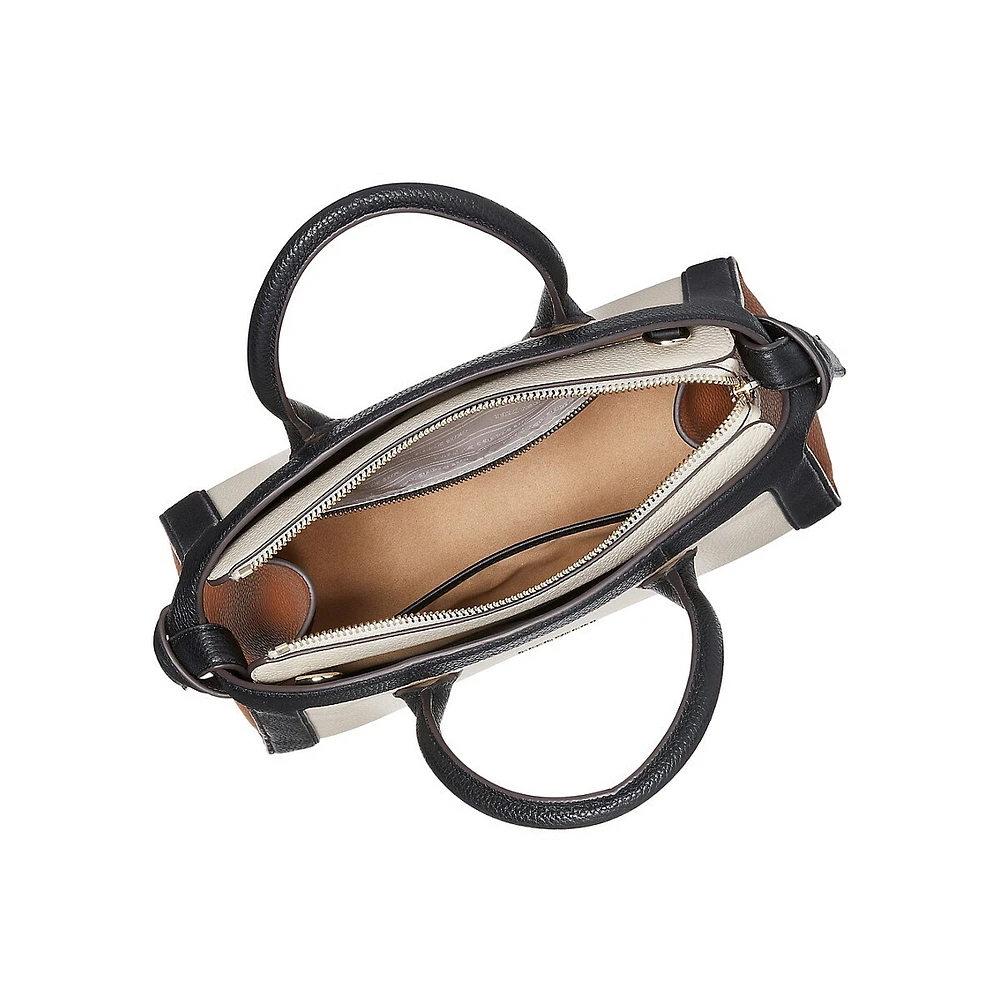 Sacoche moyenne en cuir Knott