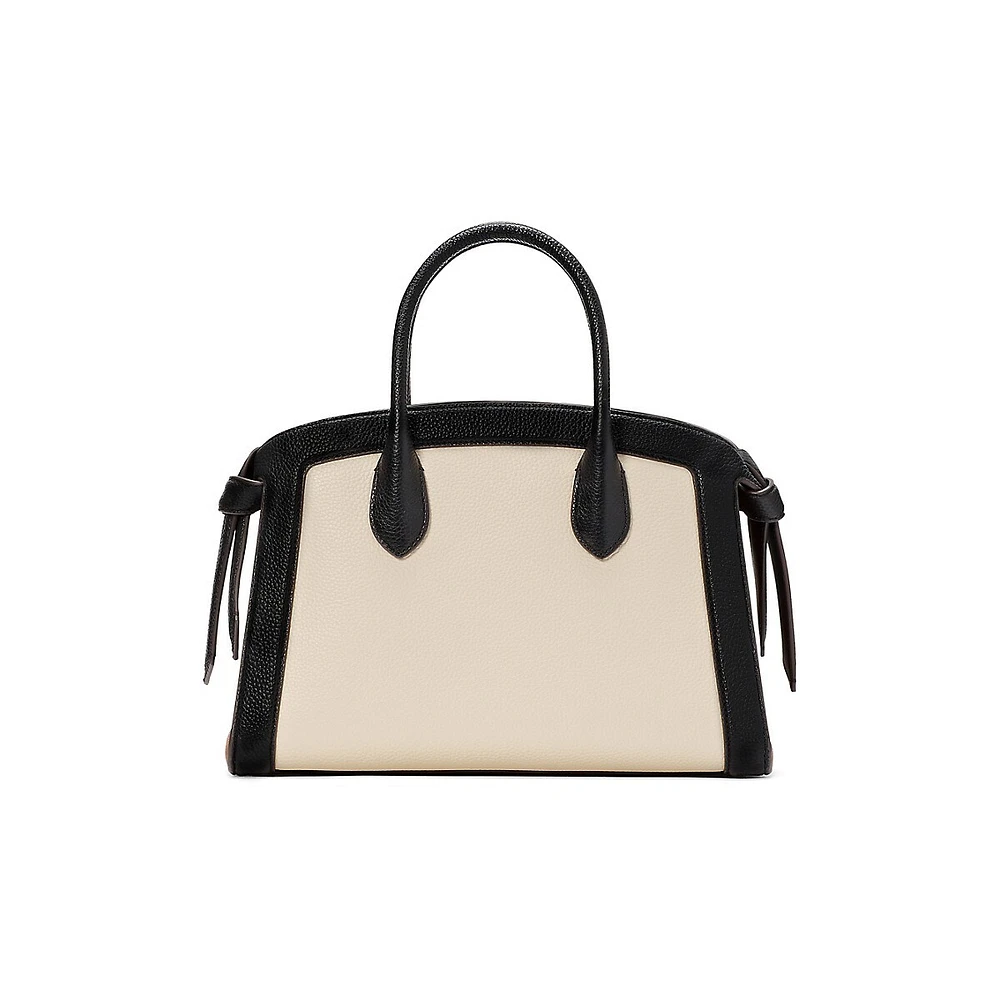 Sacoche moyenne en cuir Knott