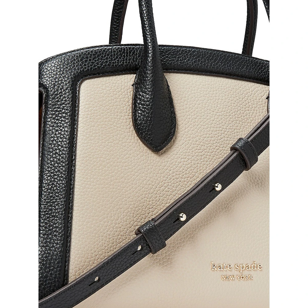 Sacoche moyenne en cuir Knott