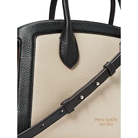 Sacoche moyenne en cuir Knott