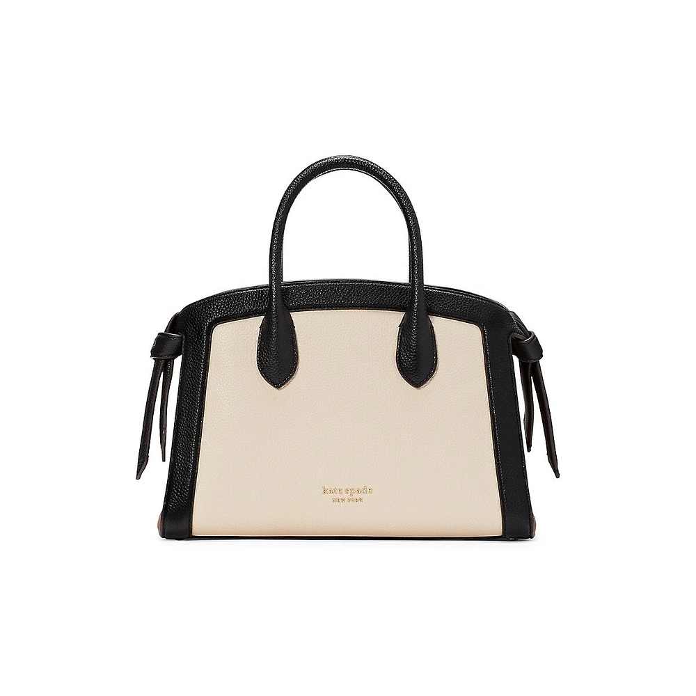Sacoche moyenne en cuir Knott