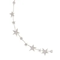 You're A Star Silvertone Collar Necklace