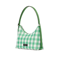 Sam Icon Gingham Small Shoulder Bag