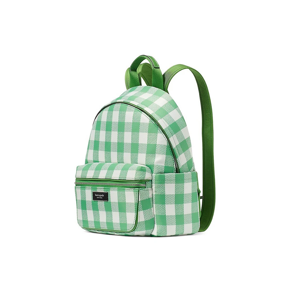 Sam Icon Gingham Small Backpack