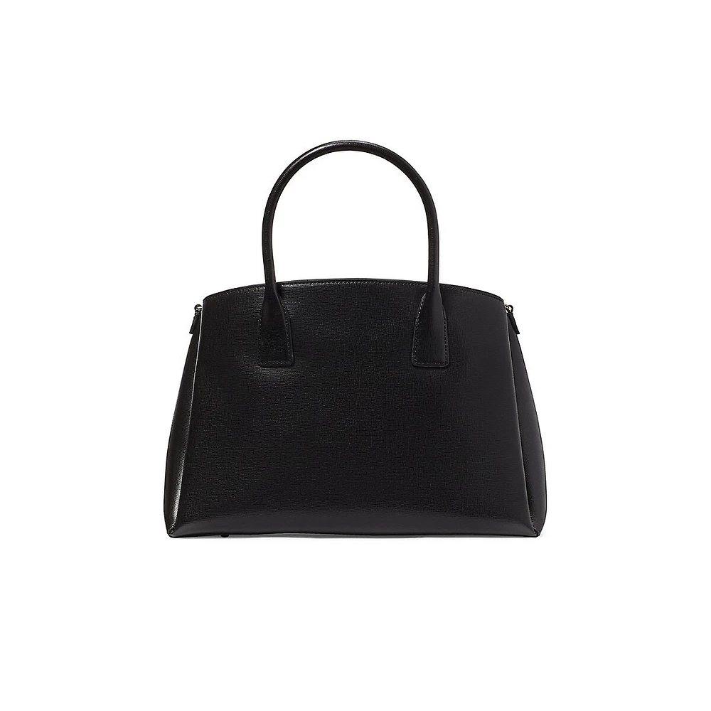 Serena Saffiano Leather Satchel