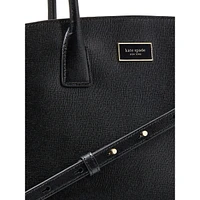 Serena Saffiano Leather Satchel