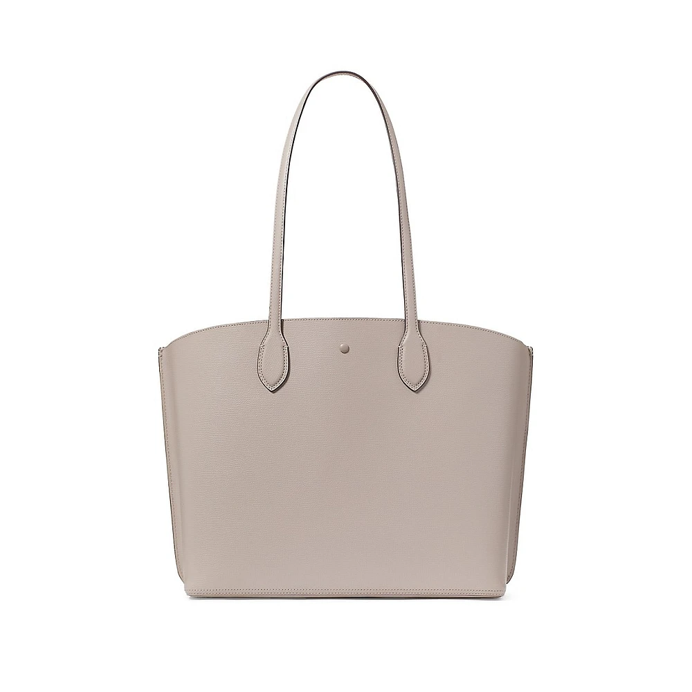 Suite Crossgrain Leather Work Tote