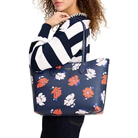 Bleecker Dotty Floral Large Tote