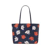 Bleecker Dotty Floral Large Tote