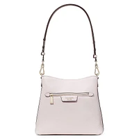 Hudson Pebbled Leather Shoulder Bag