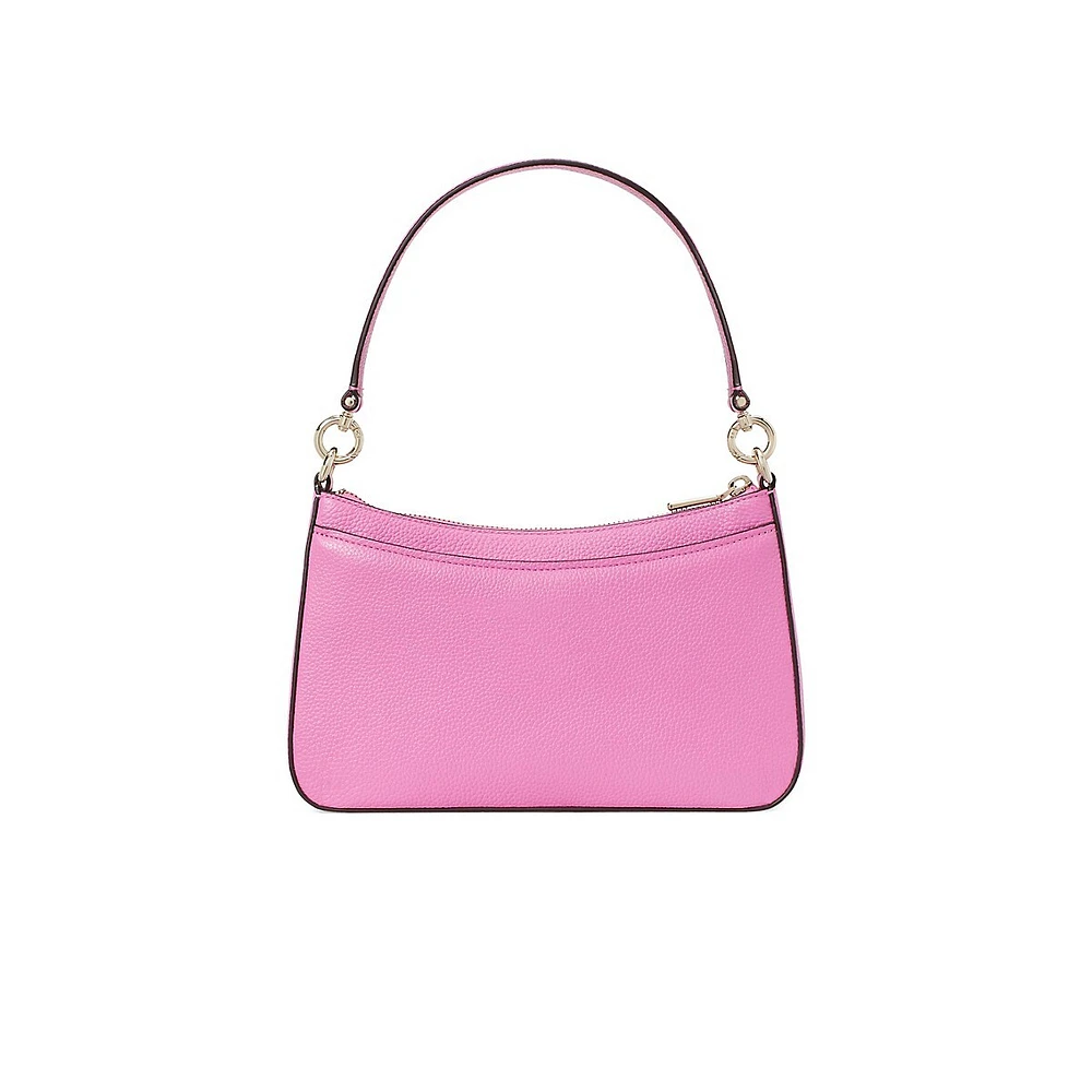 Hudson Pebbled Leather Convertible Crossbody Bag