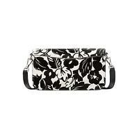 Dakota Tropical Foliage Patent Leather Small Crossbody