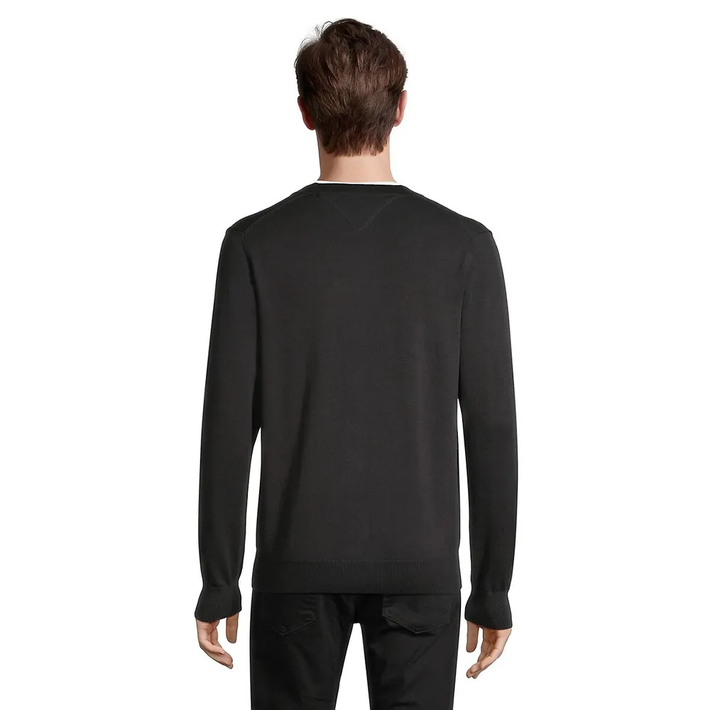 Signature Cotton-Knit Cardigan