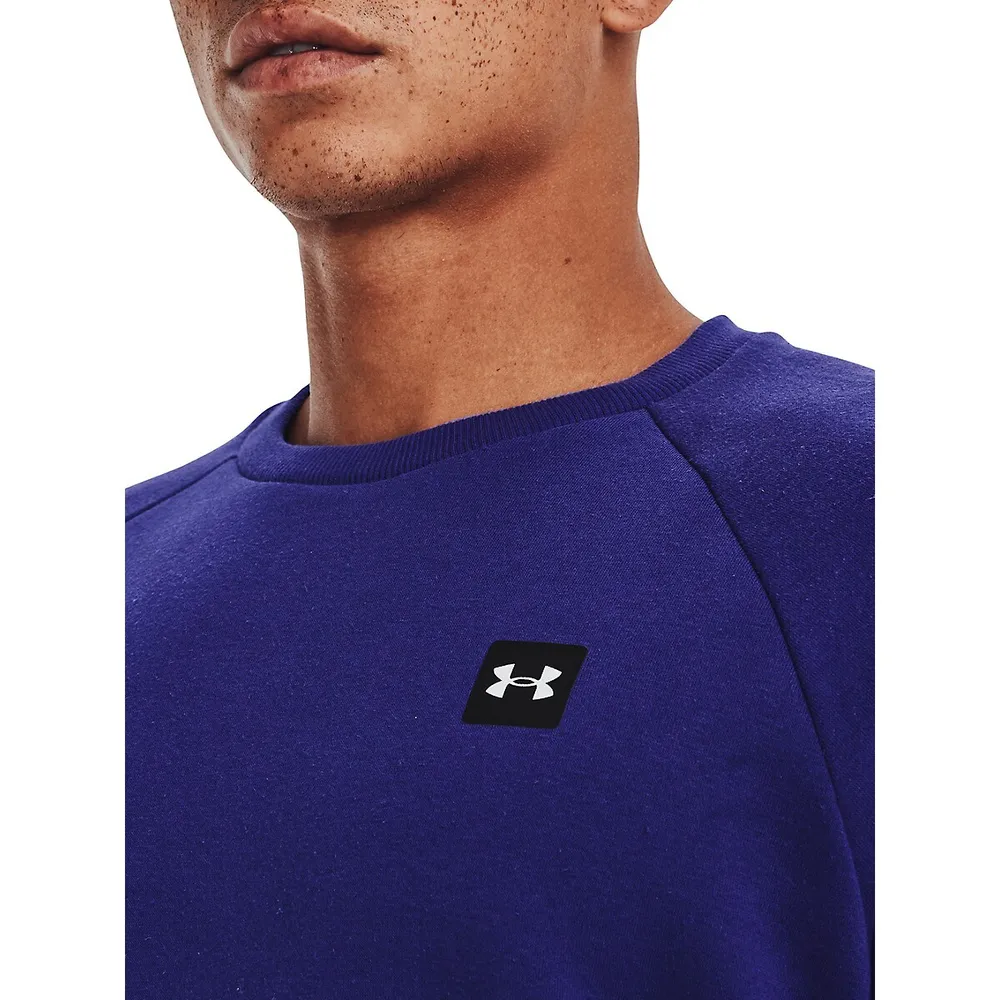 UA Rival Fleece Raglan-Sleeve Sweatshirt